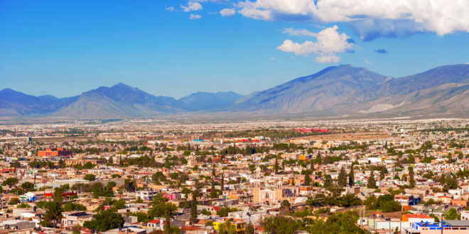 Panorama Saltillo in Mexiko