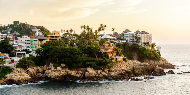 Blick auf Acapulco, Mexiko