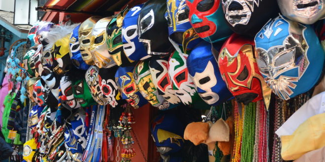 Mexikanische Lucha Libre Masken