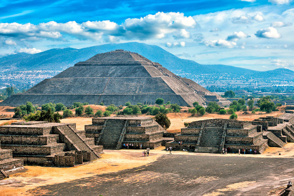 Teotihuacan Pyramiden in Mexiko