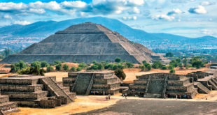 Die Ruinen von Teotihuacán