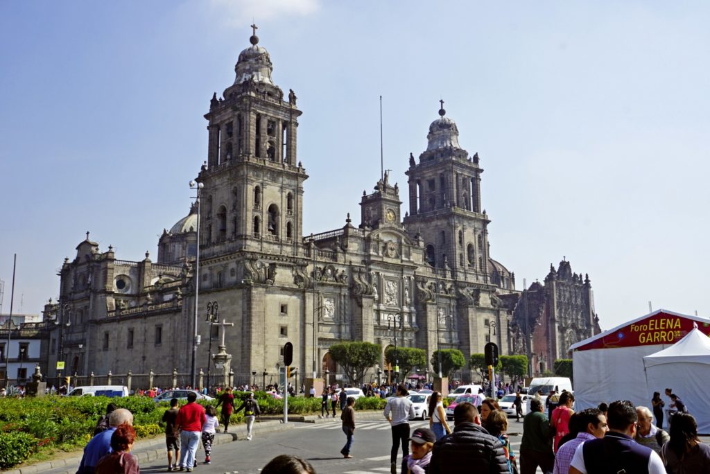 Älteste Kathedrale Amerikas in Mexiko-Stadt