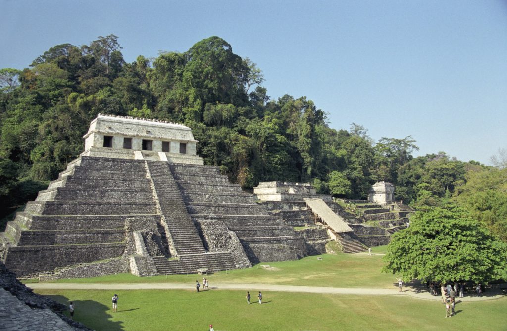 Tempel der Inschriften Palenque in Chiapas, Mexiko