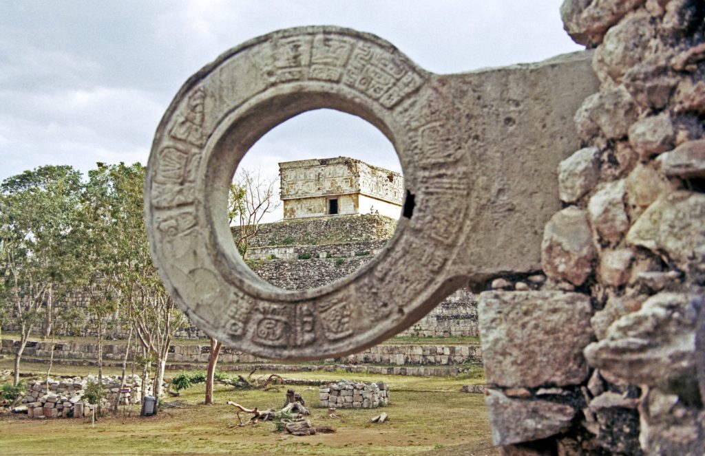 Maya-Ruinen von Uxmal in Yucatan, Mexiko