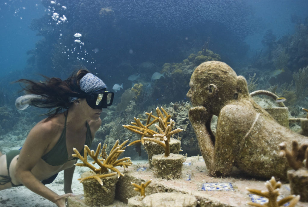 Isla Mujeres - Unterwassermuseum "La Evolucion Silenciosa"