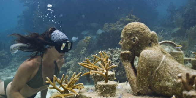 Isla Mujeres - Unterwassermuseum "La Evolucion Silenciosa"